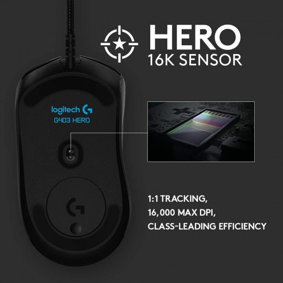 Logitech G403 Hero Gaming Mouse Logitech G403 Hero Gaming Mouse