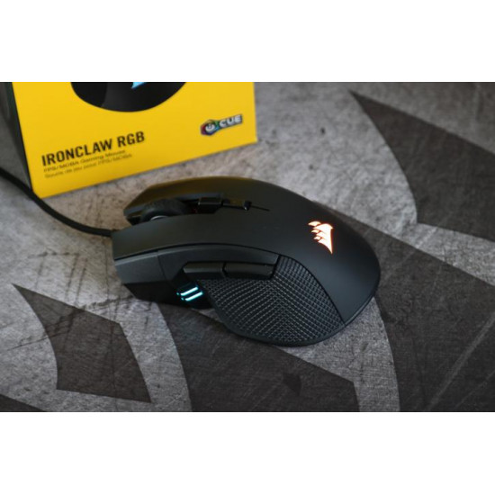 Corsair IronClaw RGB gaming mouse Corsair IronClaw RGB gaming mouse