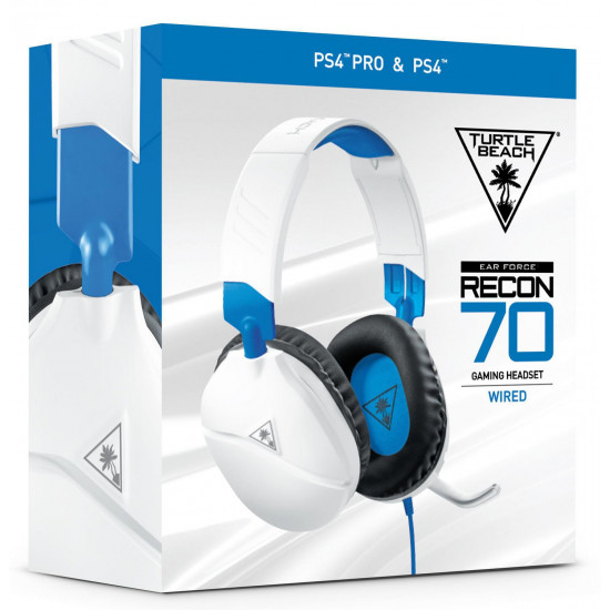 Turtle Beach Recon 70 Headset PS4 - White Turtle Beach Recon 70 Headset PS4 - White