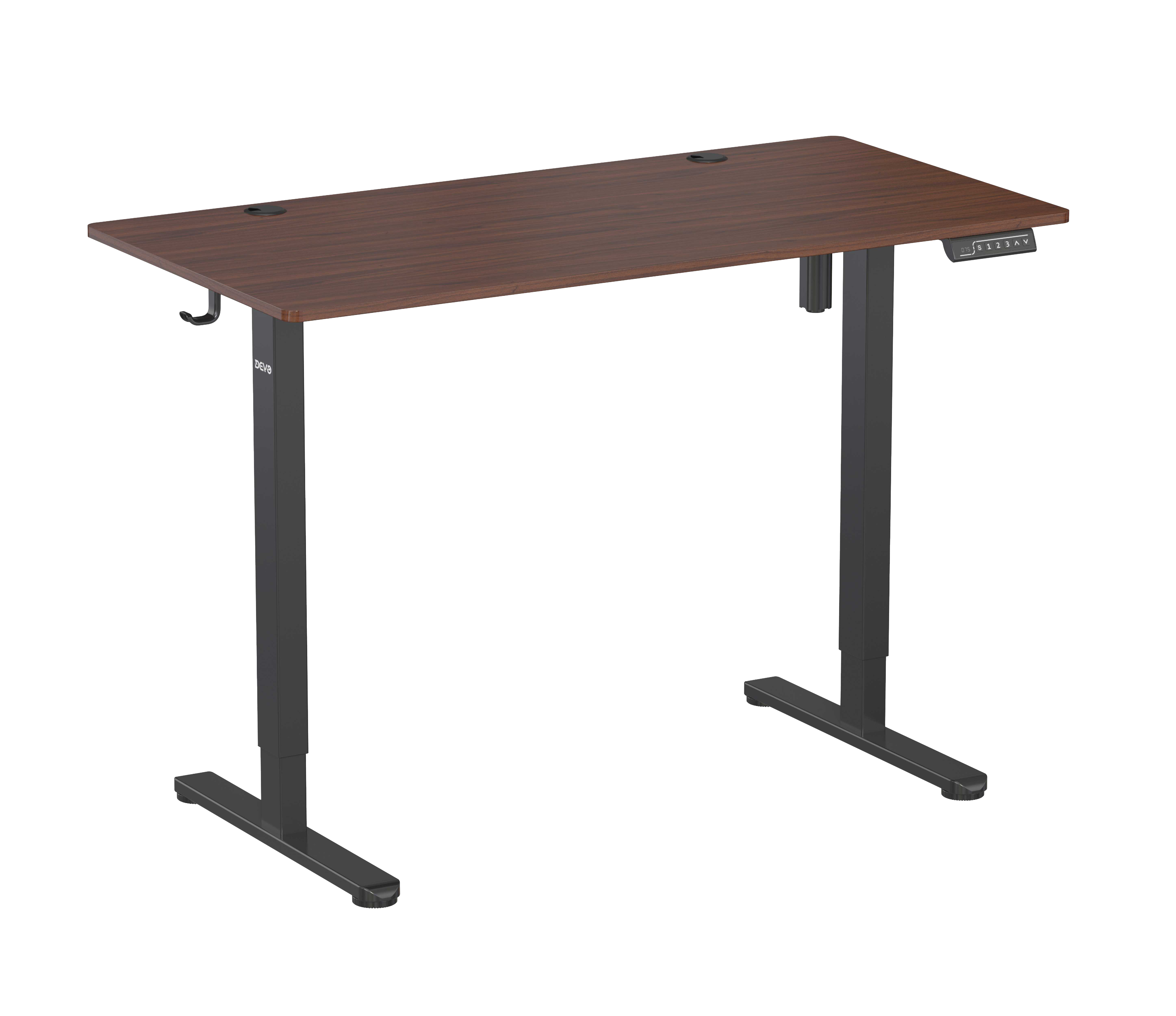طاولة Devo Gaming Table - Agr Lite Table - 120x60 - Dark Walnut