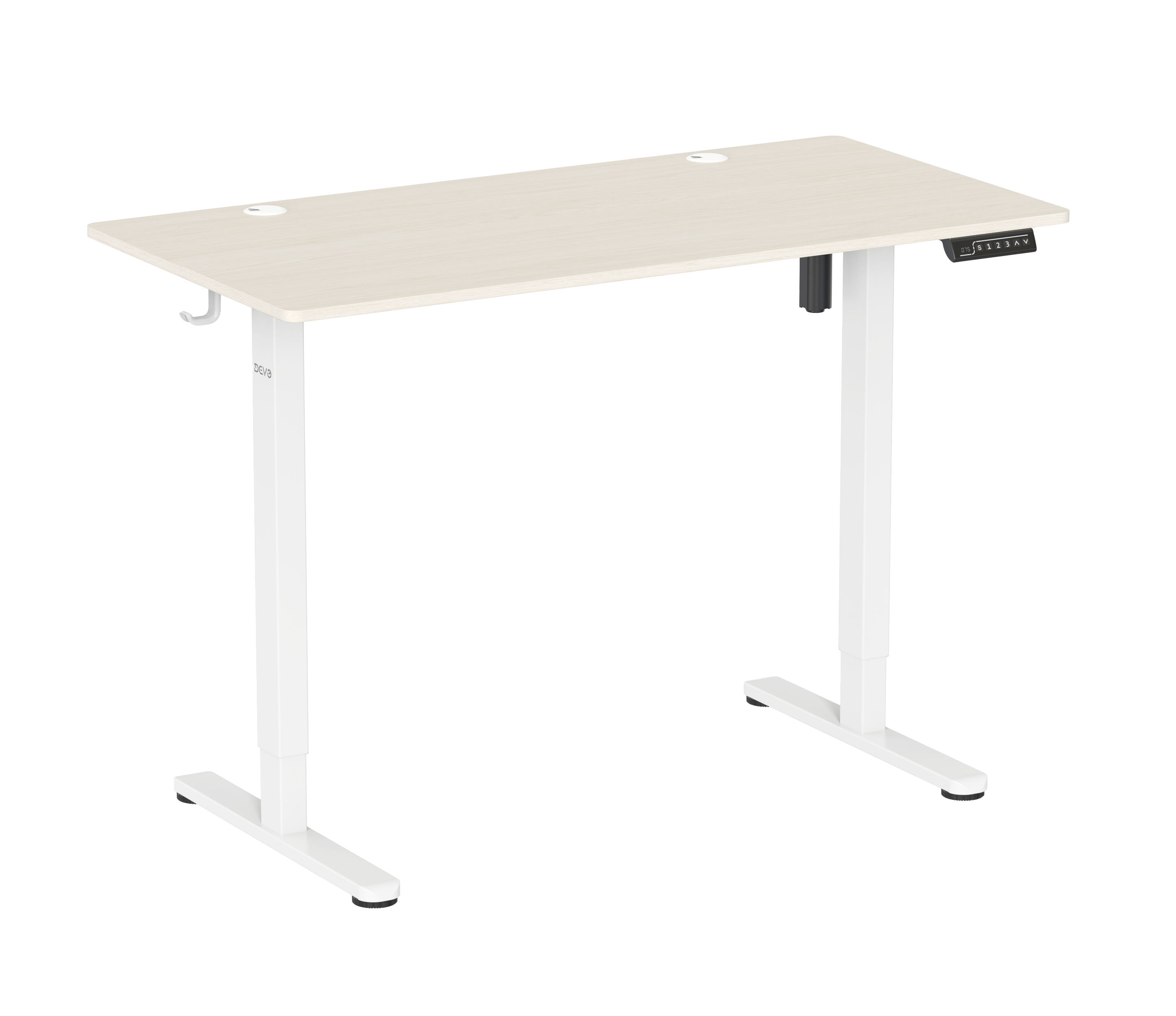 طاولة Devo Gaming Table - Agr Lite Table - 120x60 - Lite Walnut