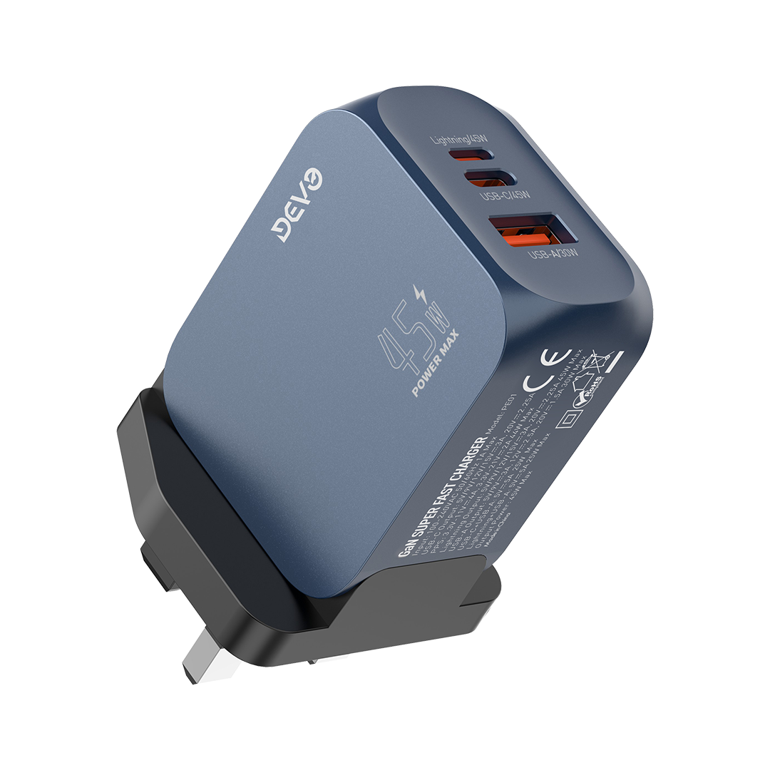 تصميم VoltaPlug صغير الحجم متعدد المنافذ