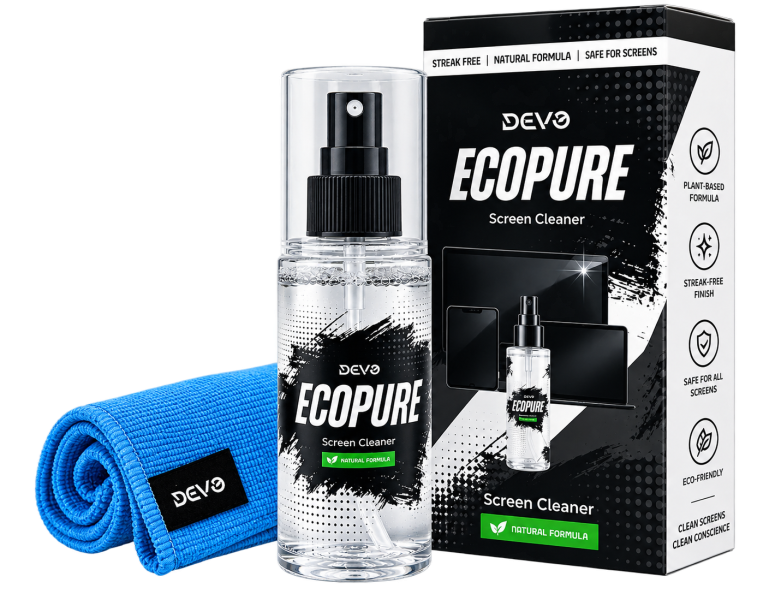 تفاصيل المنتج منظف الشاشات DEVO ECOPURE سعة 120 مل