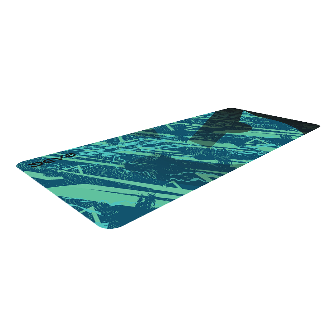 Devo Gaming Mouse Pad - Aqua Surge - 900 3