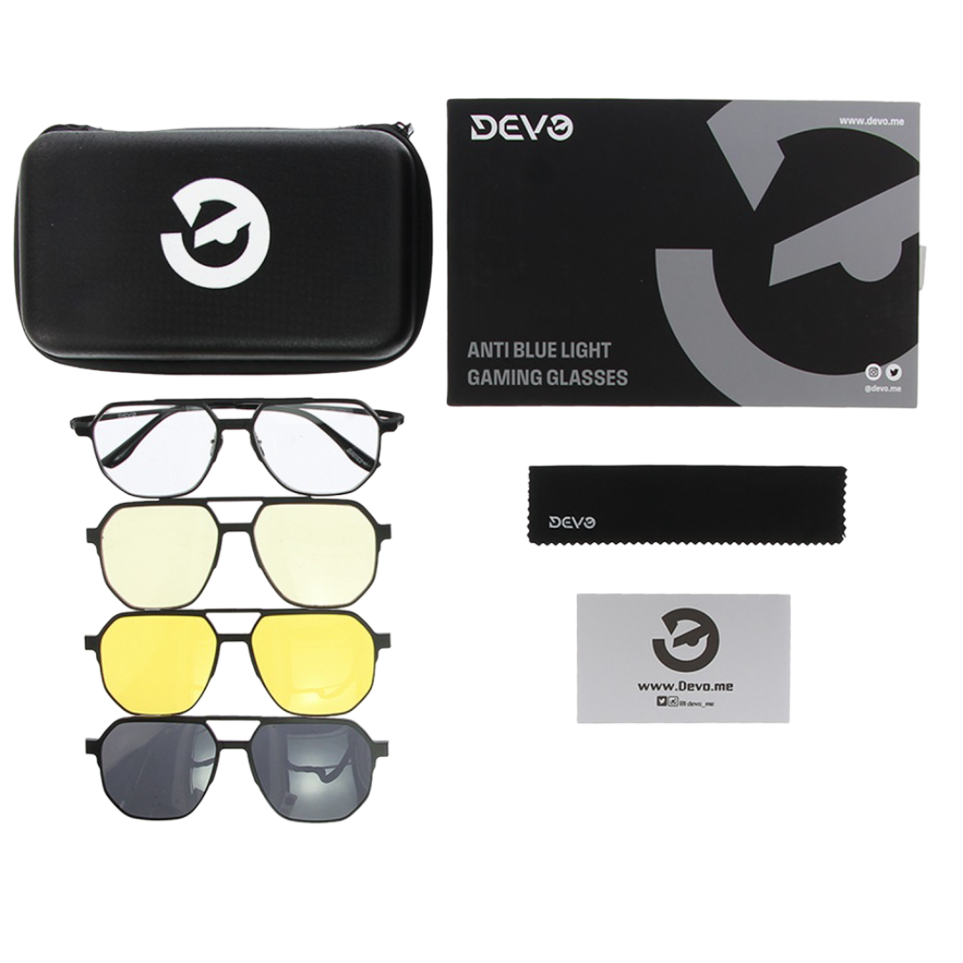 DEVO Quadtics lens detail