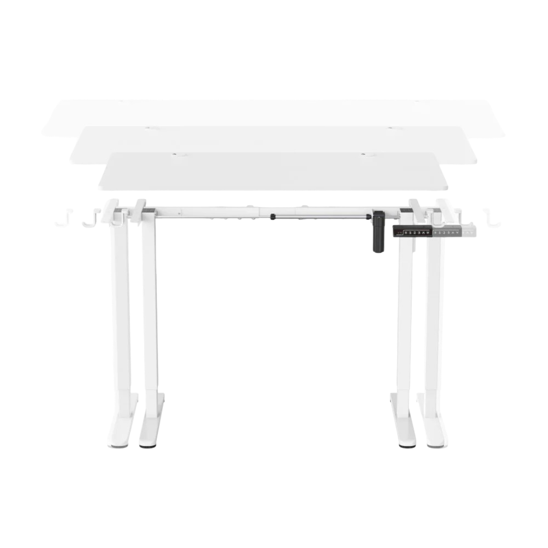 Devo Gaming Table - Agr Lite Frame - White 3