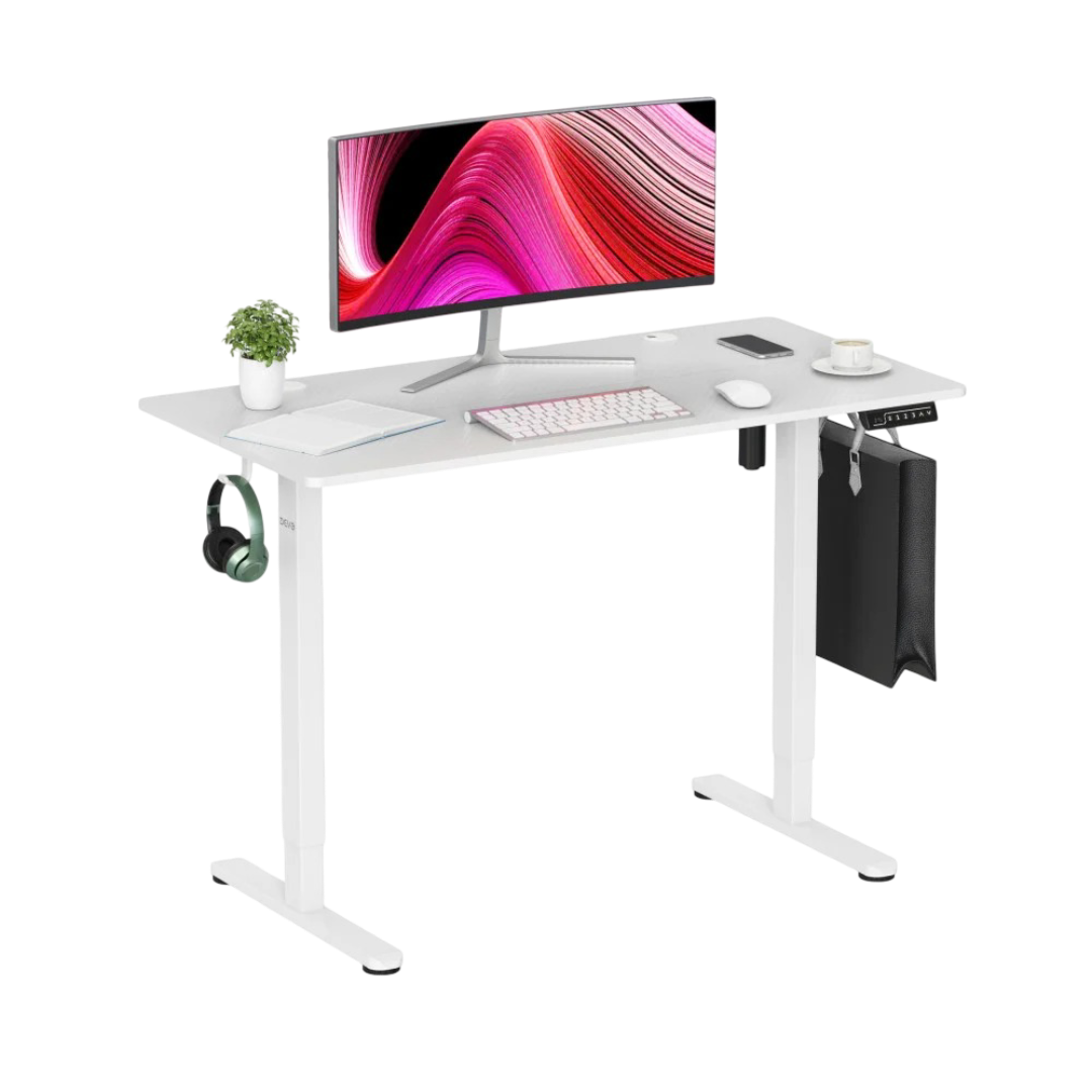 Devo Gaming Table - Agr Lite Frame - White 6