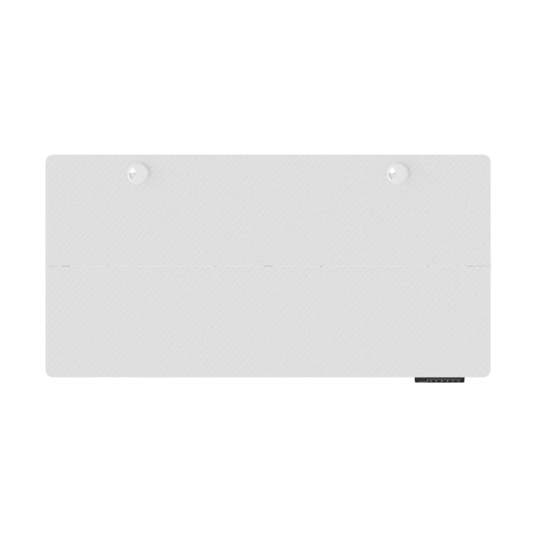 Devo Gaming Table - Agr Lite Tabletop - 120x60 - White Carbon